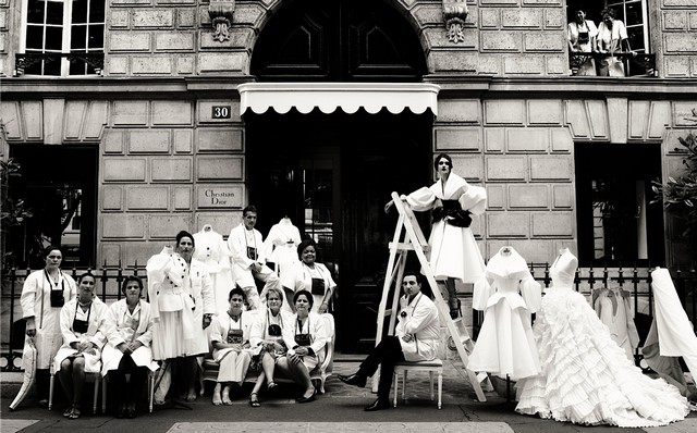 Dior Team Photoshoot - Dior Couture Book