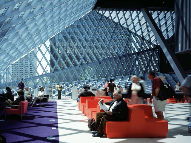 SEATTLE-PUBLIC-LIBRARY- WASHINGTON-USA-Rem-Koolhaas-SOFA-ROOM - TOP 10 Libraries Around the World