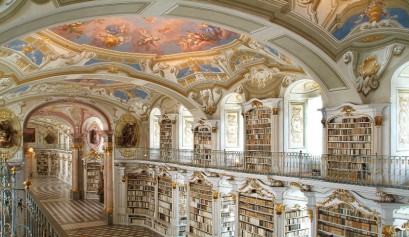 Top 50 Most Amazing Libraries in the World - ADMONT ABBEY LIBRARY