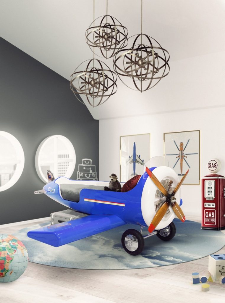 Lacquered Colors Find the Best Inspirations for a Kid's Bedroom Decor 2