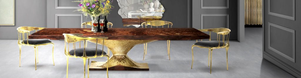 Metals: A Shining Design Trend For Your Dining Room | Best Design Books