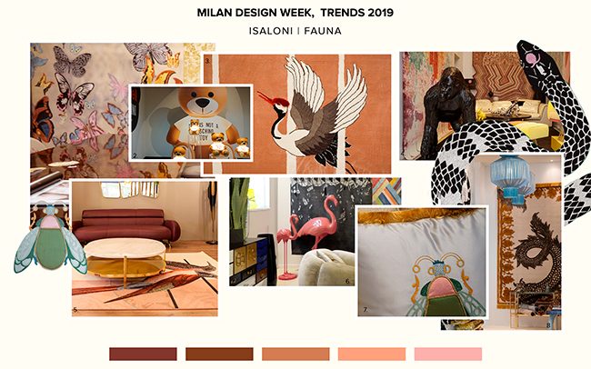 Design Trends From Milan Design Week 2019: Fauna Patterns 