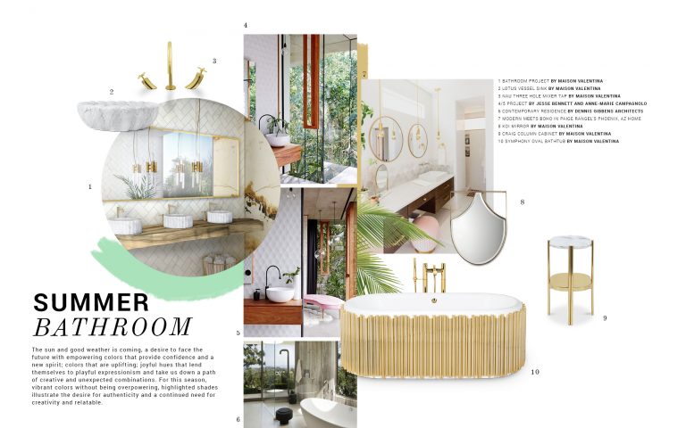 Summer Interior Design Trends: Add A Fresh Touch To Your Bathroom ...