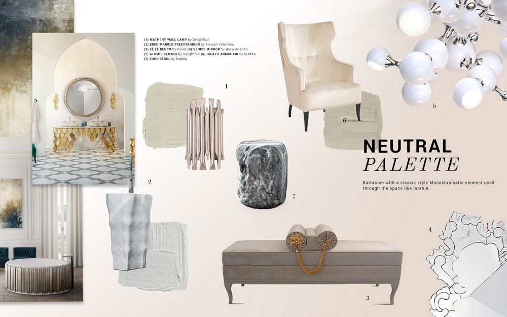 Luxury Bathrooms: 7 Moodboards That Highlight Amazing Bathtubs