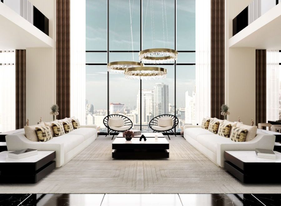 New York: The Opulent Empire Penthouse By Brabbu